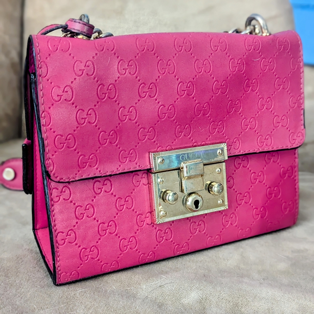 Gucci Fuchsia Crossbody Bag